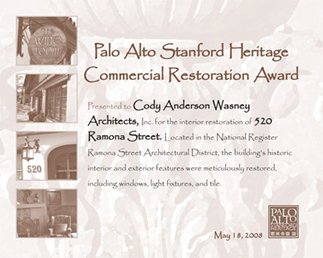 Architect certificate